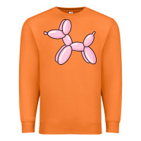 Carrot balloon dog pink Premium Sweatshirt - maiPhamDesign