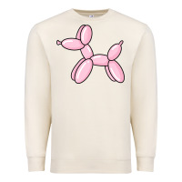 Sandshell balloon dog pink Premium Sweatshirt - maiPhamDesign