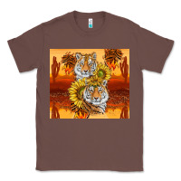 Chestnut tigers with scratches Classic Tee - TumblerDesignByShophia