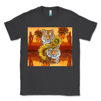 Smoke tigers with scratches Classic Tee - TumblerDesignByShophia