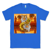 True Royal tigers with scratches Classic Tee - TumblerDesignByShophia