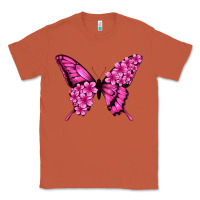 Copper floral pink butterfly Classic Tee - Jasminsmagicworld