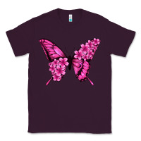 Plum floral pink butterfly Classic Tee - Jasminsmagicworld