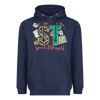 Navy speech therapist Heavyweight Hoodie - AdoDesignShop