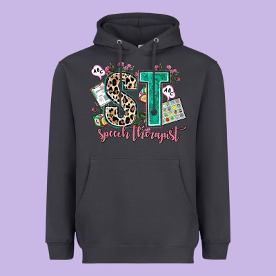 Speech Therapist Heavyweight Hoodie Designed By Adodesignshop
