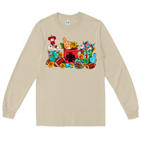 Mushroom Coffee And American Football Coffee Cups Long Sleeve Tee - FaDigitalArtStudio