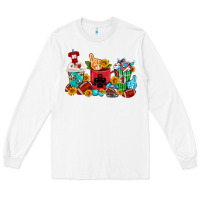 White Coffee And American Football Coffee Cups Long Sleeve Tee - FaDigitalArtStudio