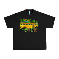 Black Loads of luck School bus Urban Heavy Tee - CowGirlArtShop