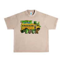 French Oak Loads of luck School bus Urban Heavy Tee - CowGirlArtShop