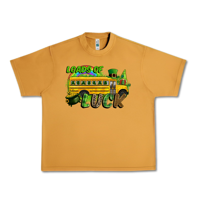 Loads Of Luck School Bus Urban Heavy Tee by CowGirlArtShop | Teevron