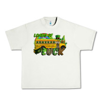 Pistachio Loads of luck School bus Urban Heavy Tee - CowGirlArtShop