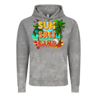 Cloud Rock Sun salt sand Vintage Hoodie - FaDigitalArtStudio