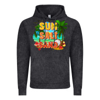 Vintage Arctic Sun salt sand Vintage Hoodie - FaDigitalArtStudio