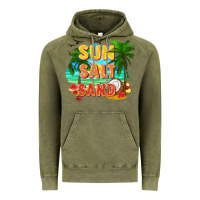 Vintage Olive Sun salt sand Vintage Hoodie - FaDigitalArtStudio