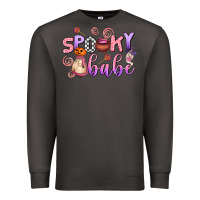 Smoke spooky babe Premium Sweatshirt - AdoDesignShop