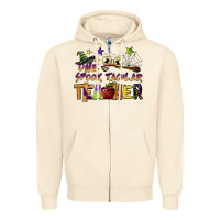 Sandshell one spook tacular teacher Zipper Hoodie - BarkalooDesign