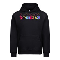 Black happy mother's to the best mom Urban Hoodie - JahusDesignShop