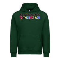 Forest Green happy mother's to the best mom Urban Hoodie - JahusDesignShop