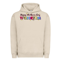 Pigment French Oak happy mother's to the best mom Urban Hoodie - JahusDesignShop