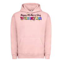 Pigment Salmon happy mother's to the best mom Urban Hoodie - JahusDesignShop