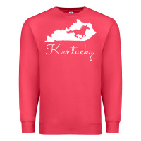 Cardinal Kentucky Horse Map State , best gift, costume, halloween, xmas, christ Premium Sweatshirt - maiPhamDesign