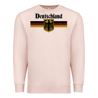 Pale Pink DEUTSCHLAND Germany Flag Coat of Arms Eagle Banner Vintage , best gift Premium Sweatshirt - maiPhamDesign