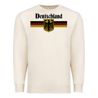 Sandshell DEUTSCHLAND Germany Flag Coat of Arms Eagle Banner Vintage , best gift Premium Sweatshirt - maiPhamDesign