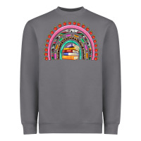 Storm teacher pen apple books rainbow Heavyweight Sweatshirt - Artiststas