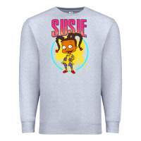 Heather Grey Mademark x Rugrats - Susie Carmichael , best gift, costume, halloween, Premium Sweatshirt - maiPhamDesign
