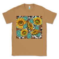 Toasted Coconut turquoise sunflowers with gemstones Classic Tee - TumblerDesignByShophia