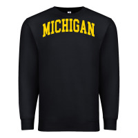 Black Michigan - Throwback Design - Classic , best gift, costume, halloween, Premium Sweatshirt - maiPhamDesign