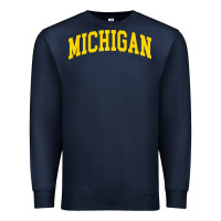 Navy Michigan - Throwback Design - Classic , best gift, costume, halloween, Premium Sweatshirt - maiPhamDesign