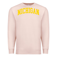 Pale Pink Michigan - Throwback Design - Classic , best gift, costume, halloween, Premium Sweatshirt - maiPhamDesign