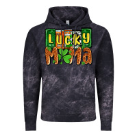 Cloud Black St. Patrick's lucky mama Vintage Hoodie - OliviaCreatesArt