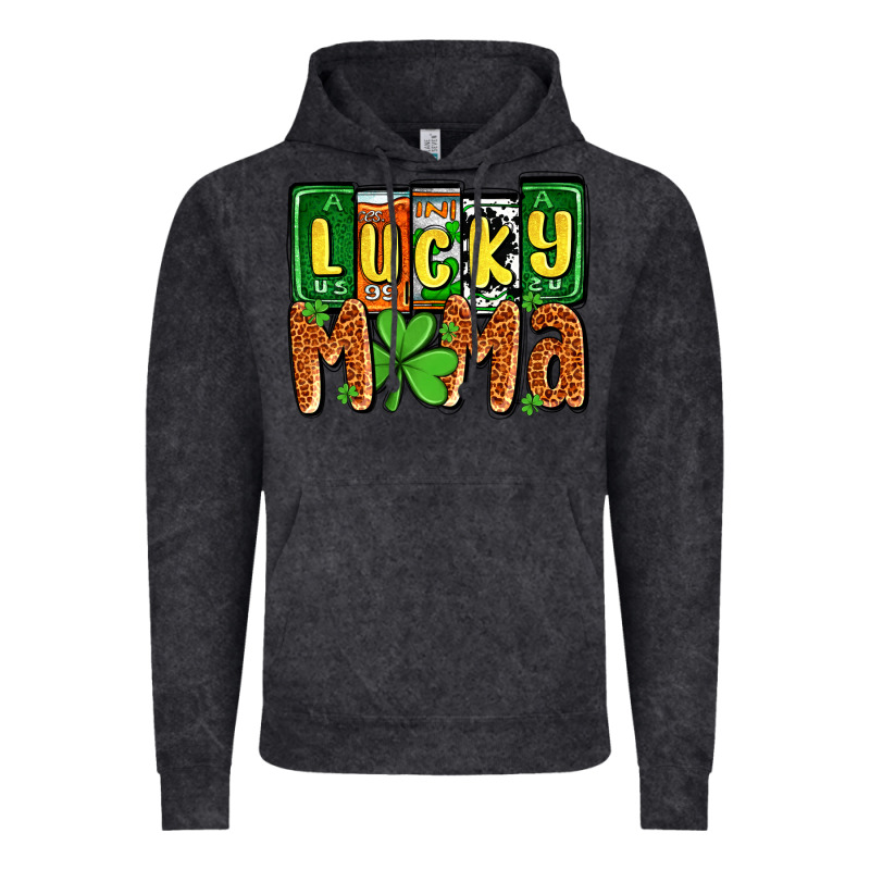 St. Patrick's Lucky Mama Vintage Hoodie by OliviaCreatesArt | Teevron