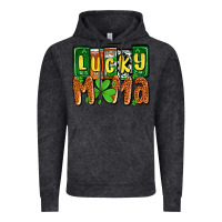 Vintage Black St. Patrick's lucky mama Vintage Hoodie - OliviaCreatesArt