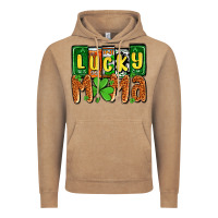 Vintage Coffee St. Patrick's lucky mama Vintage Hoodie - OliviaCreatesArt