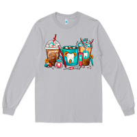Moon Dust Dentist Coffee Cups Long Sleeve Tee - FaDigitalArtStudio