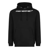 Black stark industries Heavyweight Hoodie - maiPhamDesign
