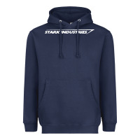 Navy stark industries Heavyweight Hoodie - maiPhamDesign