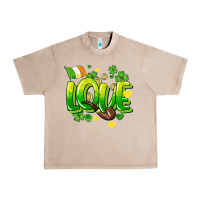 French Oak Love St. Patrick's Day Urban Heavy Tee - HowdyJamesFarm