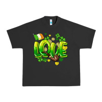 Pigment Black Love St. Patrick's Day Urban Heavy Tee - HowdyJamesFarm