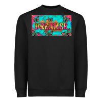 Black dreamer with butterfly and tie dye  licance  plate Heavyweight Sweatshirt - Artiststas