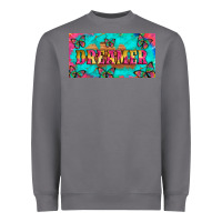 Storm dreamer with butterfly and tie dye  licance  plate Heavyweight Sweatshirt - Artiststas