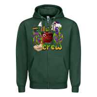 Sports Green teacher boo crew Zipper Hoodie - BarkalooDesign