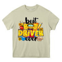 Mossy best bus driver ever Heavy Core Tee - NancyCooperArtShop