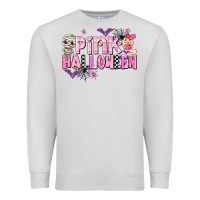 Dove Grey pink halloween Premium Sweatshirt - AdoDesignShop