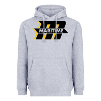 Heather Grey massachusetts maritime academy Heavyweight Hoodie - maiPhamDesign