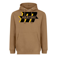 Toasted Coconut massachusetts maritime academy Heavyweight Hoodie - maiPhamDesign