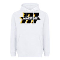 White massachusetts maritime academy Heavyweight Hoodie - maiPhamDesign